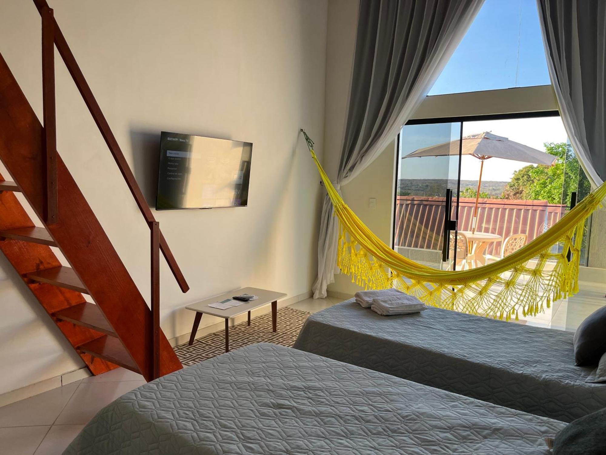Villa Suica, Chale Mezanino Tianguá Exteriör bild